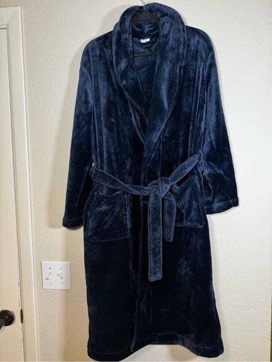 Sonoma Other - Sonoma BathRobe With Belt Navy S/M Super Soft Cozy Plush Robe Loungewear Pockets